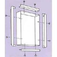 Wolf X-Ray Recess Kit for Single Illuminator - Recess Kit Illuminator - Image 1