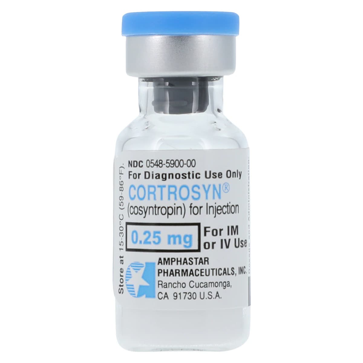 Cortrosyn Injection 0.25mg SDV 1mL, 10/Package thumbnail 3