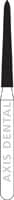 NTI Diamond Bur FG Medium Curettage, Cone Bevel End, #879K-014 (M879K-014), 1.4 mm Diameter, 10.0 mm Length, 5/Pack - NTI&reg; FG Diamonds - Medium - #879K-014 (10.0) - Image 1