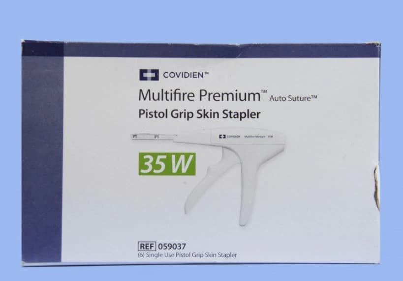 Medtronic MultiFire Premium Skin Stapler, Stainless Steel, 35 Wide, 6/Case thumbnail 2