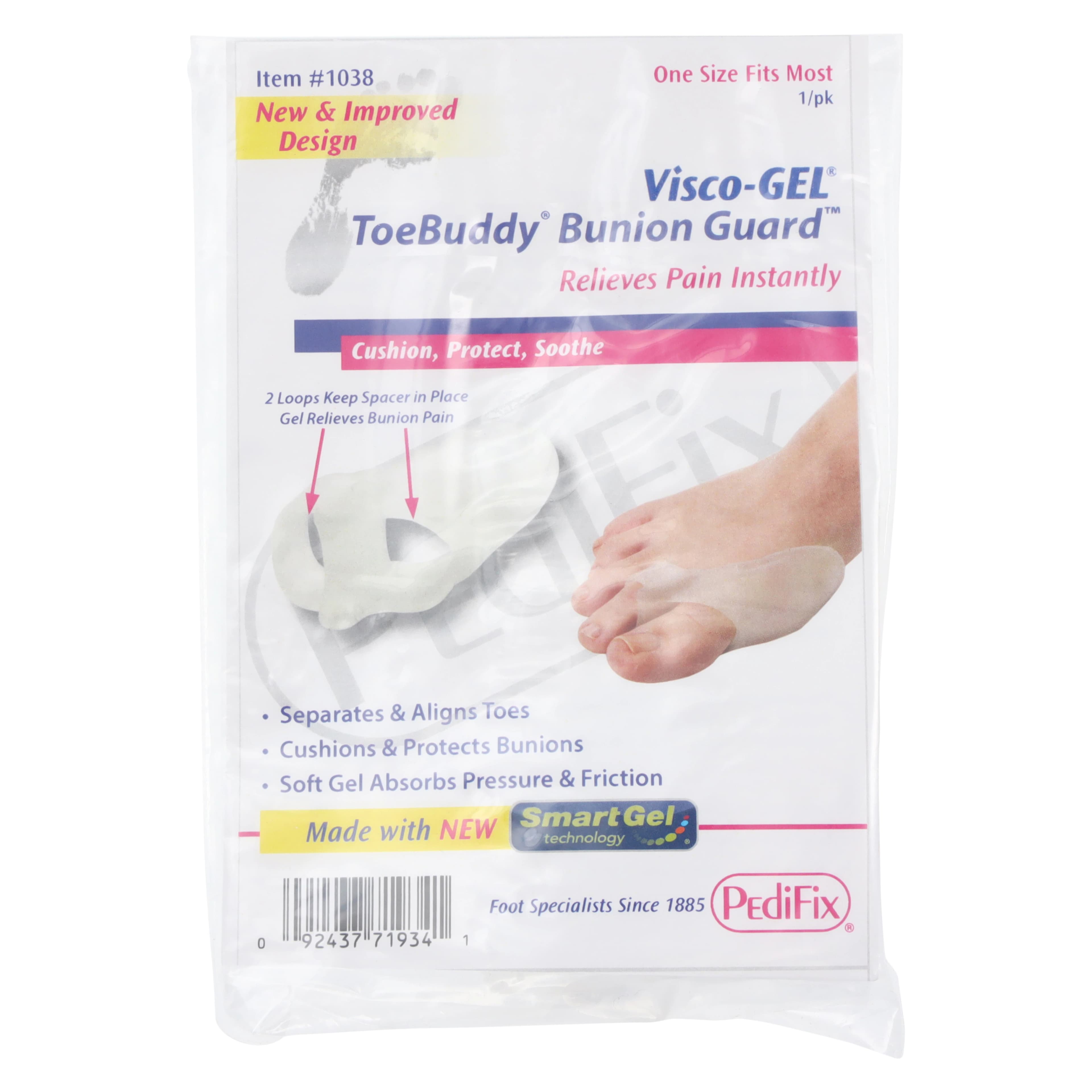 Pedifix Visco-Gel Toe Buddy Protective Guard for Bunions, One Size thumbnail 2