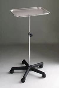 Brandt Industries Instrument Stand with Composite Base, 5 Casters - Instr Stand W/Composite Base - Image 1