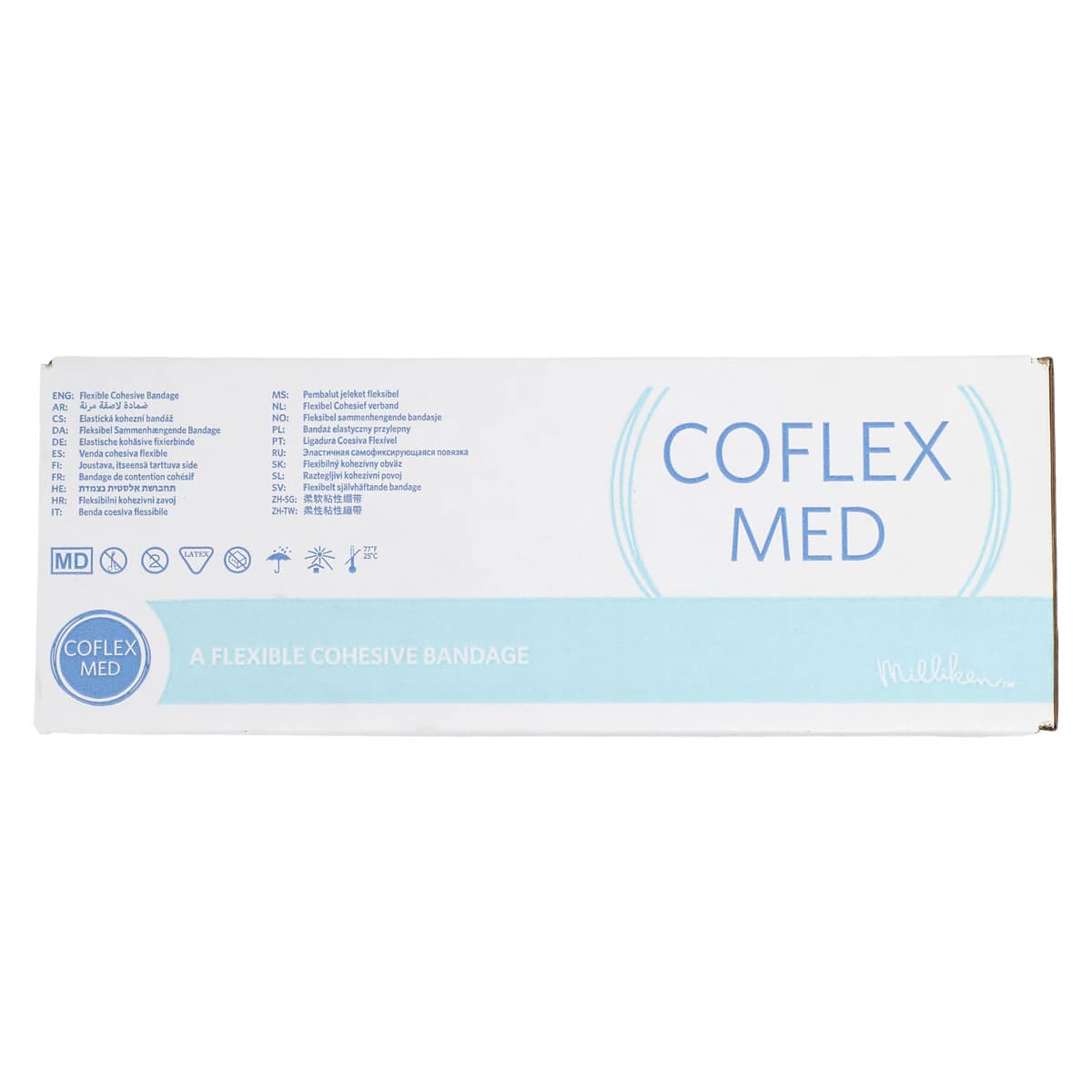 CoFlex Med Compression Bandage, Elastic, 3" x 5 yd, Tan, Non-Sterile, 24/Case thumbnail 3