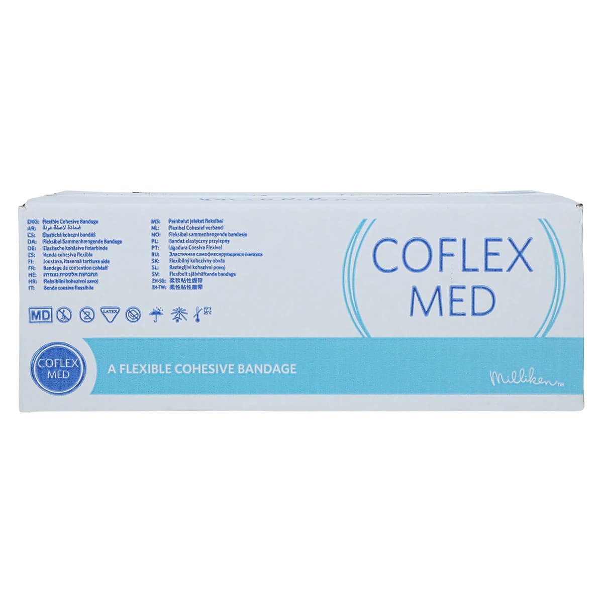 CoFlex Med Compression Bandage, Elastic, 3" x 5 yd, Colorpack, Non-Sterile, 24/Case thumbnail 3