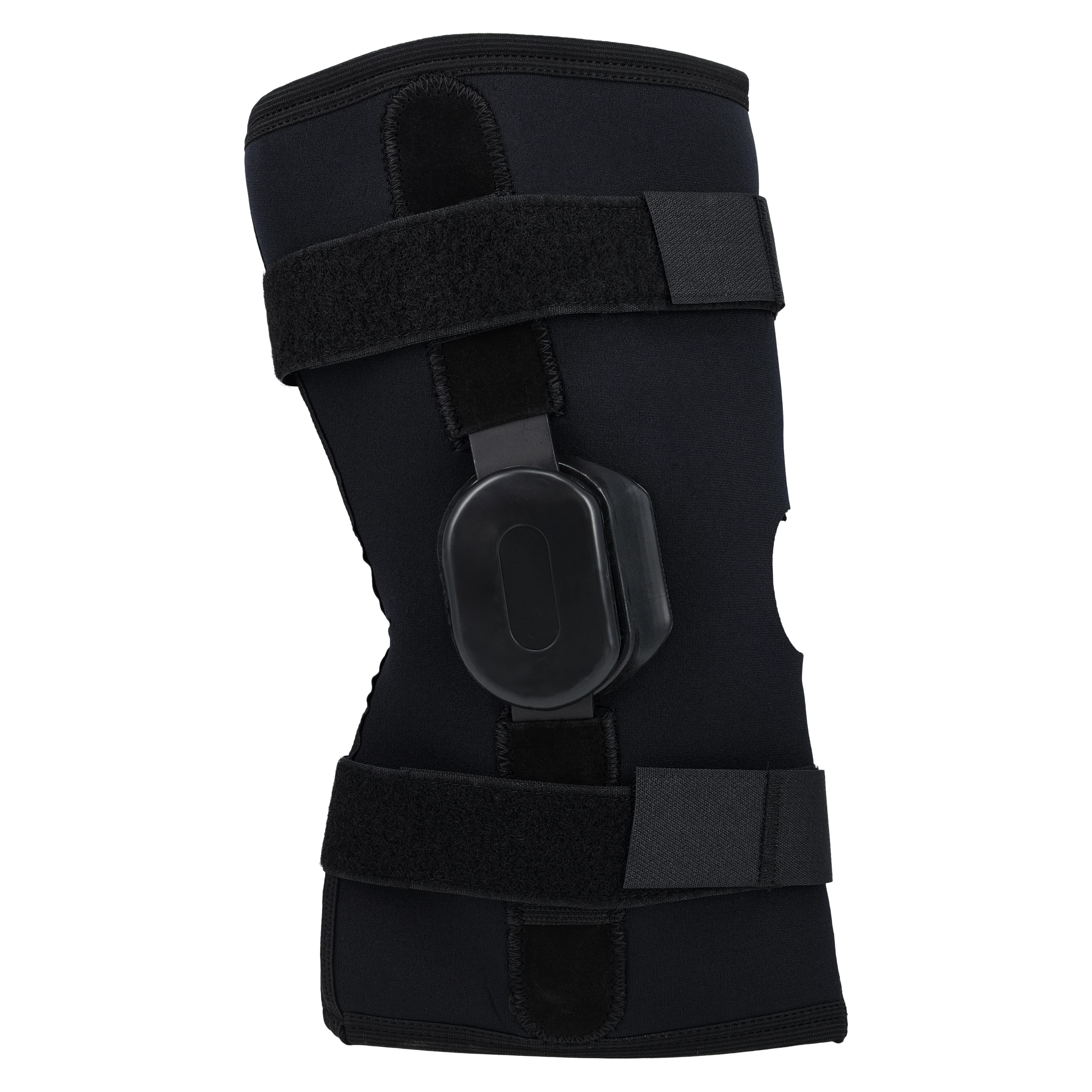 DJO Action Brace Knee Support, Adult Neoprene, Black, Size Large (20.5-23"), 13" Length thumbnail 3