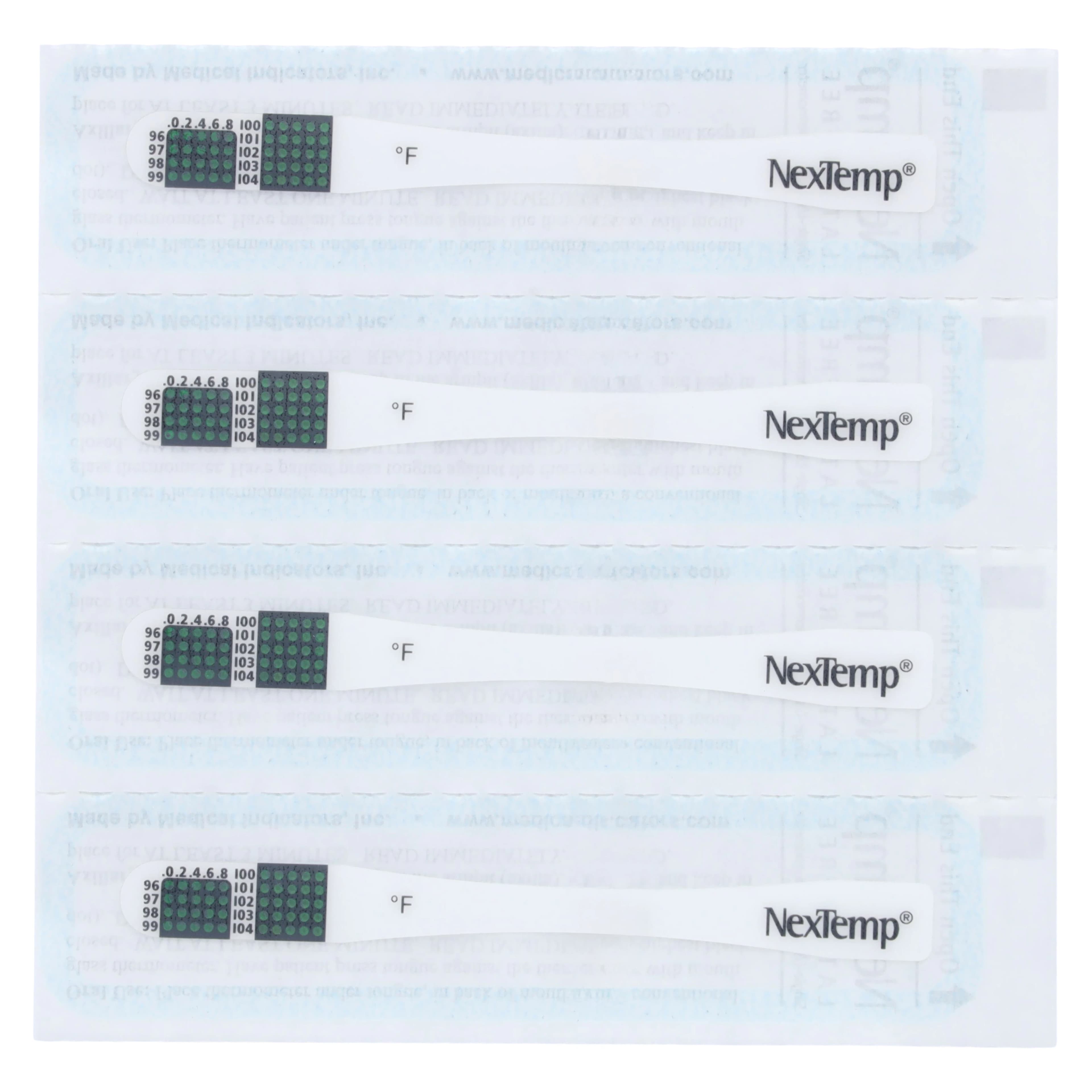 NexTemp Strip Thermometer Disposable, Fahrenheit, 100/Box thumbnail 2