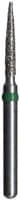 Midwest Multi-Use Diamond Bur, FG Flame, Fine Grit, #888/012, 1.2mm Diameter, 8.0mm Length, 5/Pk, 471359 - Midwest Multi-Use Diamonds 888-012F FG Flame 5/Pk - Image 1