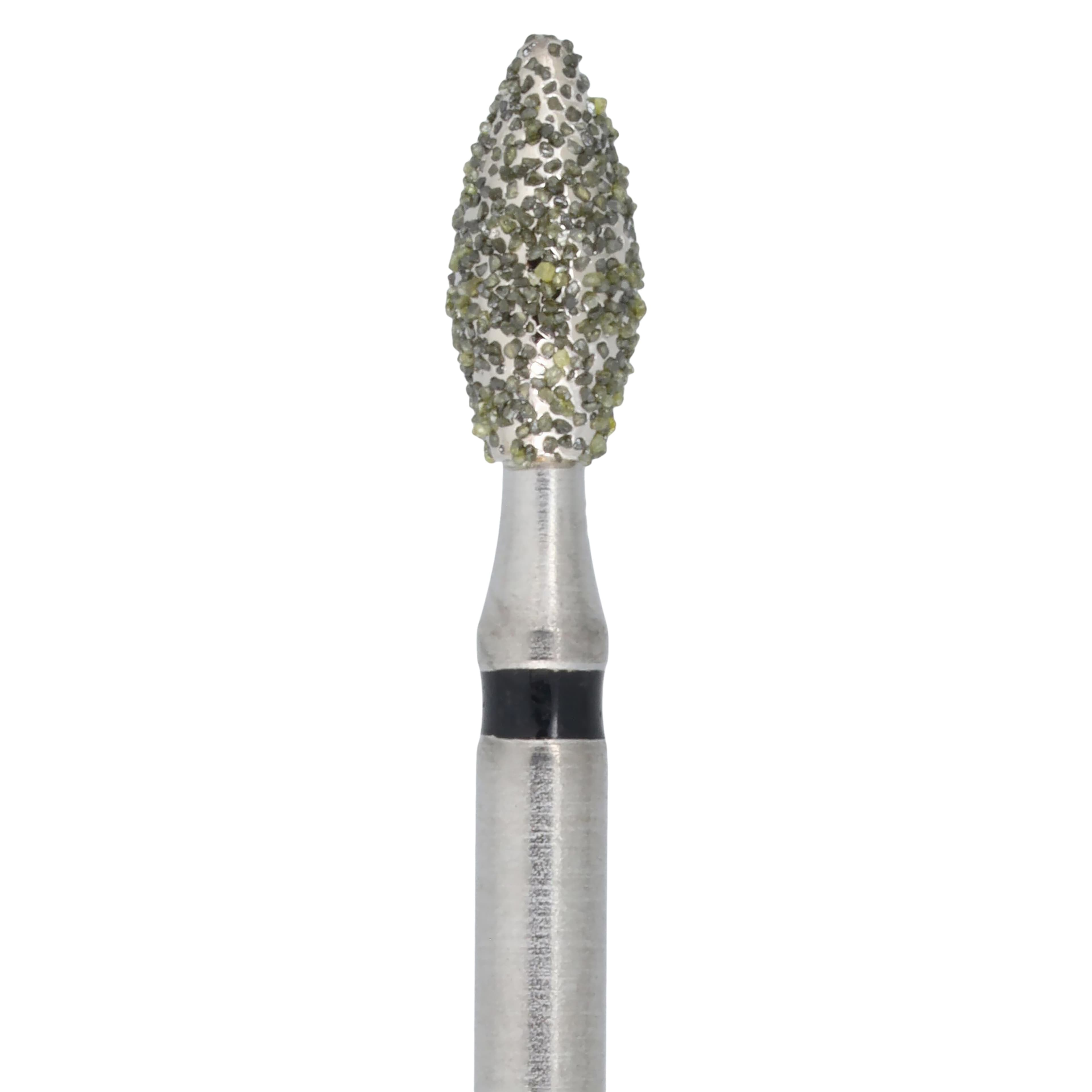 Midwest Once Single Use Diamond Bur, FG, Super Coarse, Football, #368, 2.3 mm Diameter, 5.2 mm Length, 25/Pkg, 1368023SC thumbnail 2