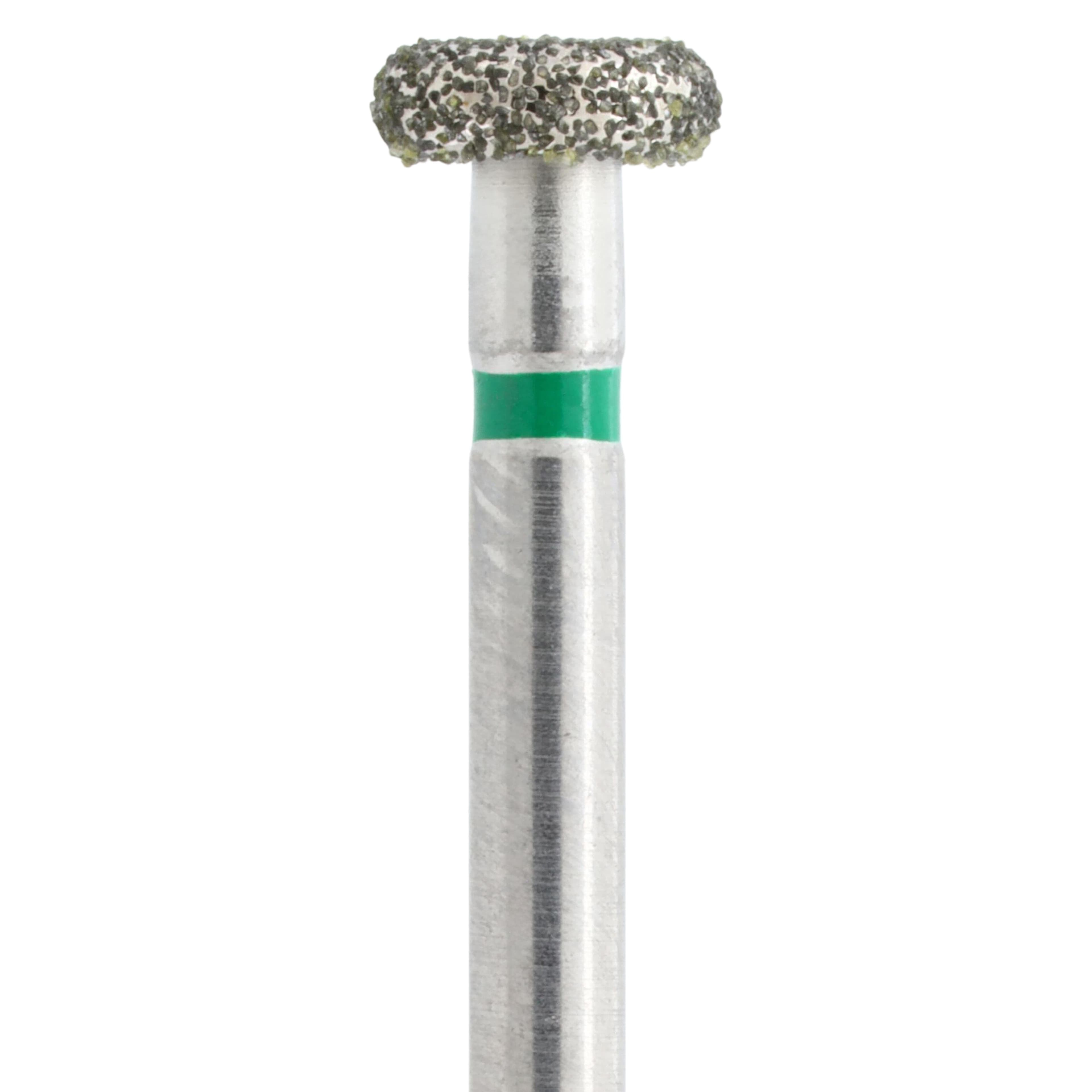 Midwest Once Single Use Diamond Bur, FG, Coarse, Wheel Rounded Edge, #909, 3.5 mm Diameter, 1.3 mm Length, 25/Pkg, 1909035C thumbnail 2
