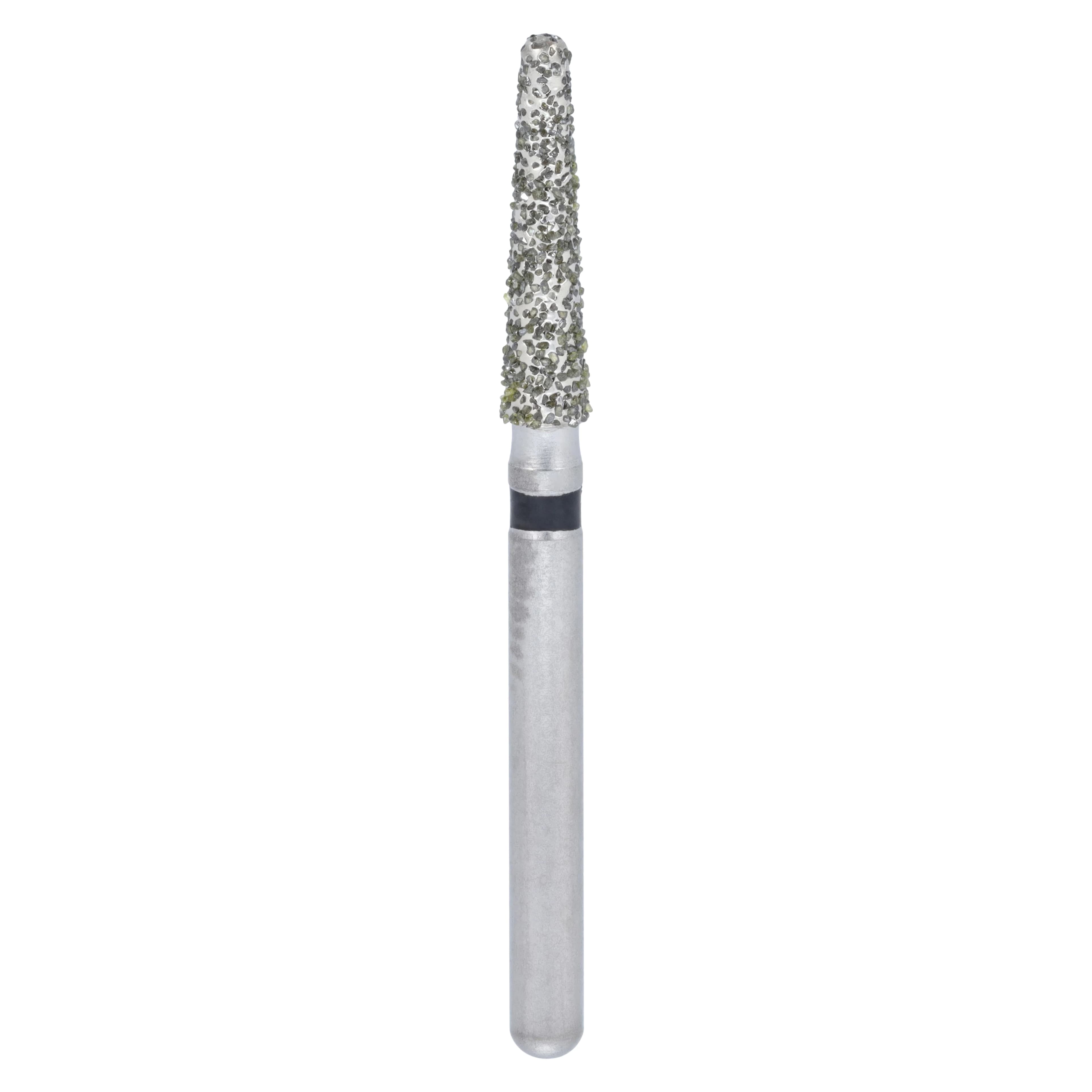 Midwest Once Sterile Diamond Bur, FG #856-018SC, Super Coarse, Taper Round End, 1.8 mm Diameter, 8.0 mm Length, 25/Pk, 1856018SC - Midwest ONCE Sterile Diamond Burs 856-018SC 25/Pk - Image 1