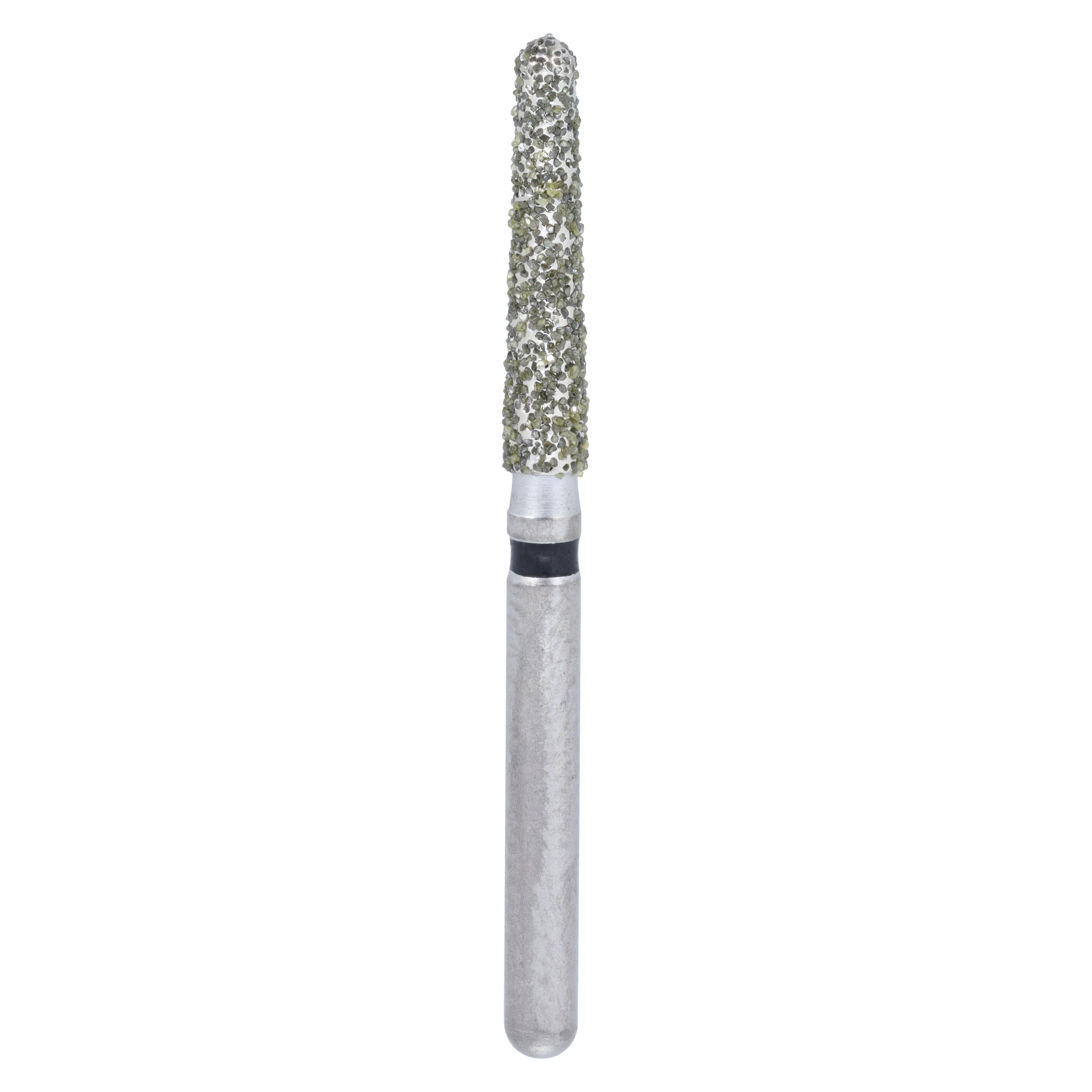 Midwest Once Sterile Diamond Bur 856L-018SC, Super Coarse, Taper Round End, Friction Grip, 25/Pk, 1856L018SC - Midwest ONCE Sterile Diamond Burs 856L 018SC 25/Pk - Image 1
