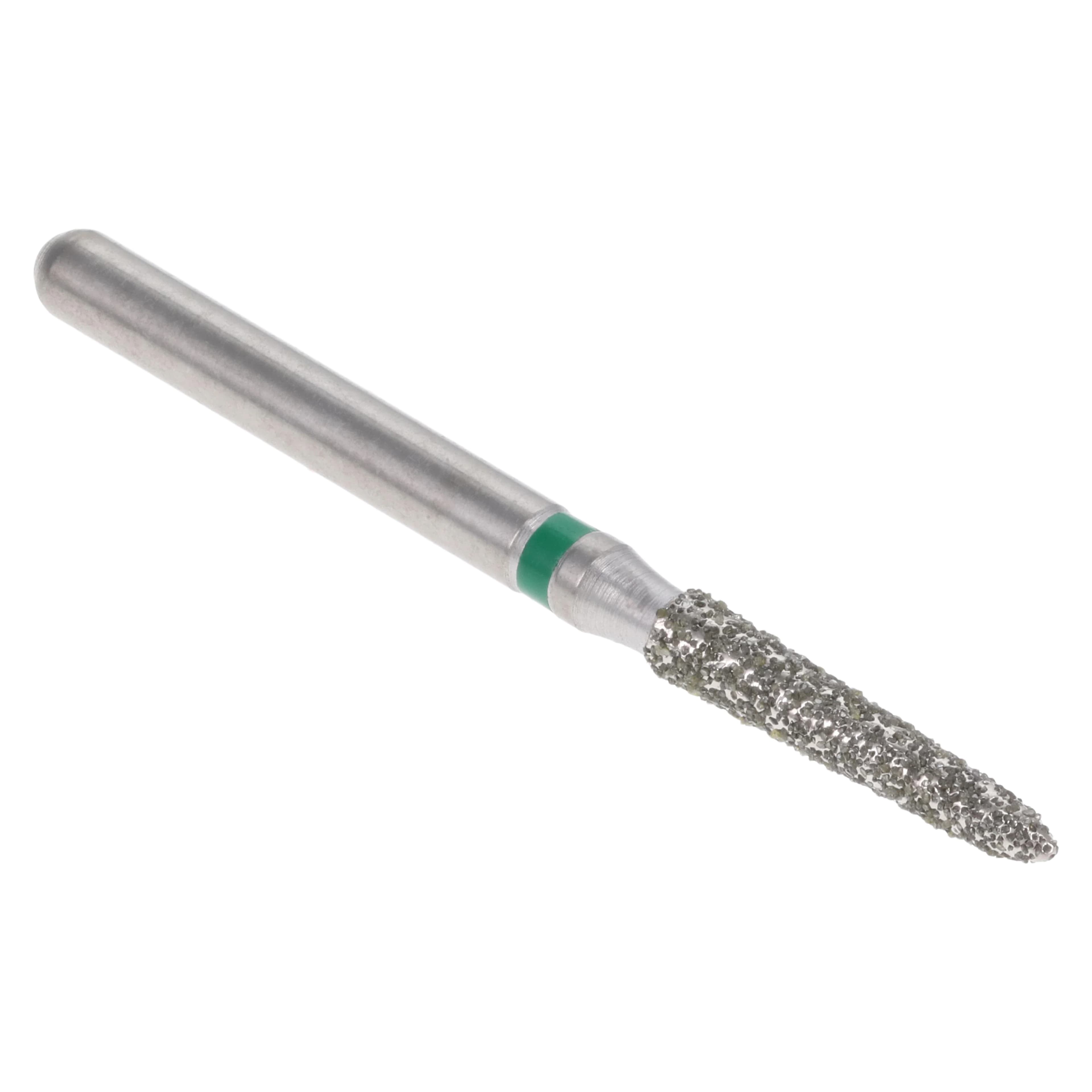 Midwest ONCE Sterile Single-Use Diamond Bur 878K-016C, Coarse, Taper Modified Bevel, Friction Grip, 1.6 mm Diameter, 8.0 mm Length, 25/Pk, 1878K016C thumbnail 3