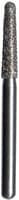 Midwest® Multi-Use Diamond Bur, FGSS, Taper Round End, Coarse, #856/016, 1.6 mm Diameter, 8.0 mm Length, Green Ring, 5/Pkg, 471223 - Midwest® Diamond Bur – FGSS, Cone, Coarse, Green, 5/Pkg - Taper Round End, # 856, 1.6 mm Diameter, 8.0 mm Length - Image 1