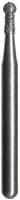 Midwest® #802/010 Medium Multi-Use Diamond Round Extended FG, 2.9mm, Pack of 5 - Midwest® #802/010 Medium Multi-Use Diamond Round Extended FG Pack of 5 - Image 1