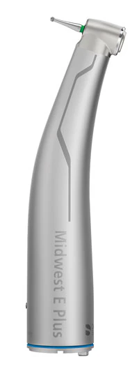 Midwest E Plus Attachment 1:1 FO Low Speed Electric Handpiece, Fiber Optic, Contra Angle, 875210 - Midwest E Electric Handpiece System, Midwest E Plus Attachment 1:1, 875210 - Image 1