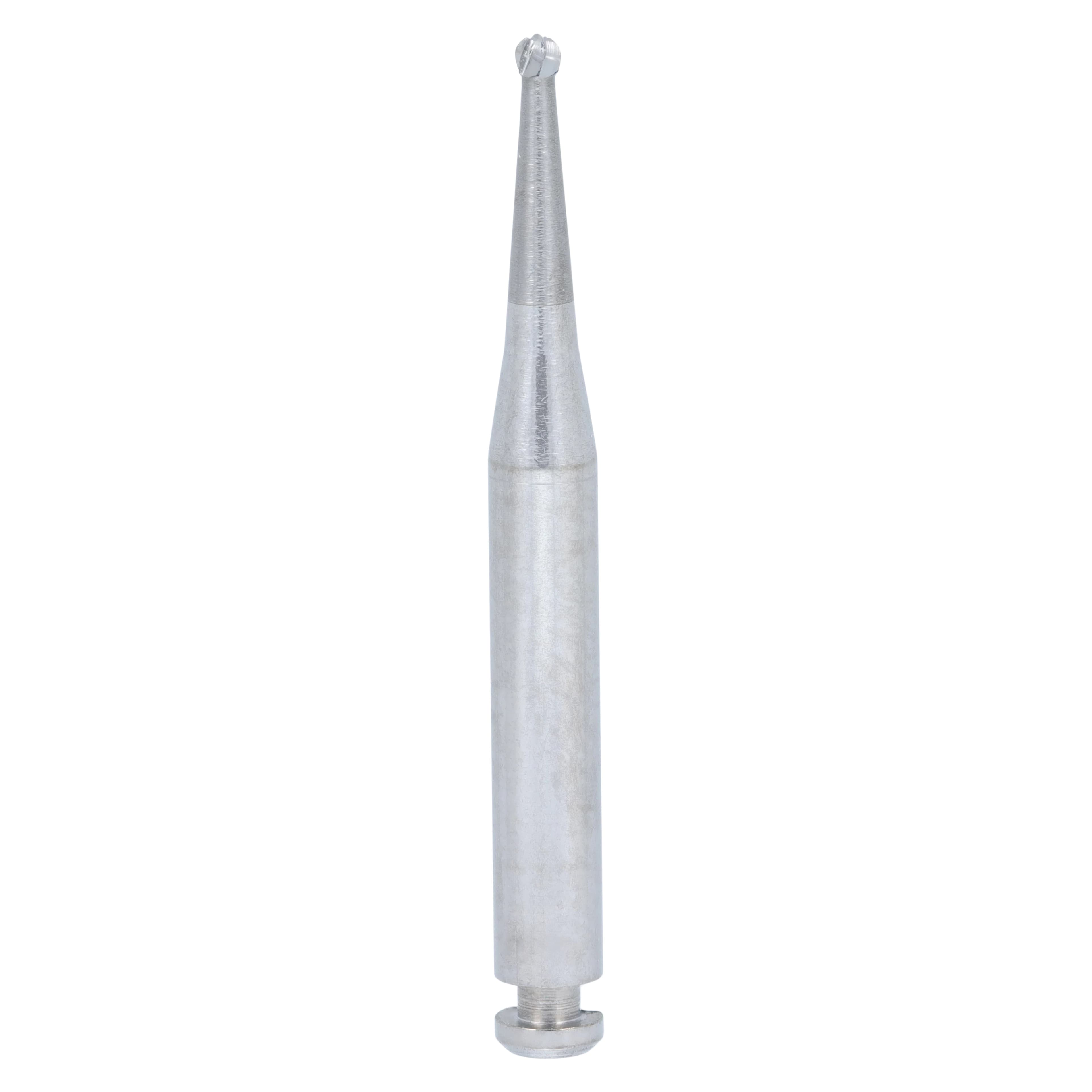 Midwest Once Sterile Operative Carbide Bur, Round #2, Right-Angle Latch, 2.35 mm, 25/Pk, 314104 - Midwest Once Operative Burs LA 2 25/Pk - Image 1