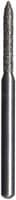 Midwest Multi-Use Diamond Bur 878-014C, FG, Coarse, Cylinder Modified Bevel, 1.4mm Diameter, 8.0mm Length, 5/Pk, 471308 - Midwest Multi-Use Diamonds 878-014C FG Cyl Bevel Mod 5/Pk - Image 1