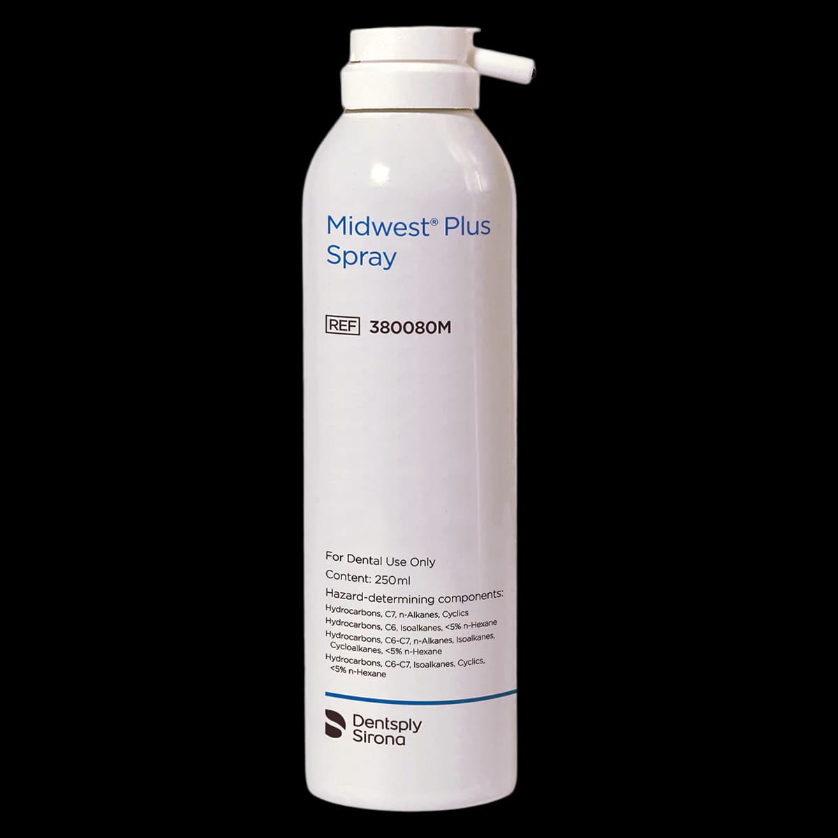 Midwest Plus Aerosol Cleaner/Lubricant Spray, 250ml Can, 380080M - Midwest Plus Aerosol Spray 250ml - Image 1