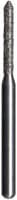 Midwest Multi-Use Diamond Bur 885-014SC, Super Coarse, Cylinder Bevel, Friction Grip, 1.4mm Diameter, 8.2mm Length, 5/Pk - Midwest Multi-Use Diamonds 885-014SC FG Cyl Bevel 5/Pk - Image 1