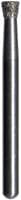Midwest Multi-Use Diamond Bur, FG, Coarse, Inverted Cone, #805-012C, 1.2mm Diameter, 1.4mm Length, 5/Pk - Midwest Multi-Use Diamonds 805-012C FG Inv Cone 5/Pk - Image 1