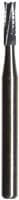 Midwest Operative Carbide Bur #557, FG, Straight Fissure, Flat End, Crosscut, 6 Flutes, 1.0 mm Diameter, 3.7 mm Length, 100/Bag, 386227 - Midwest Operative Carbide Burs – FG, 6 Flutes, Straight Fissure, Flat End - Crosscut, # 557, 1.0 mm Diameter, 3.7 mm Length, 100/Pkg - Image 1