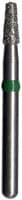 Midwest Diamond Bur FG 845KR-025M, Medium Grit, Taper Flat Modified End, Friction Grip, 2.5mm Diameter, 4.0mm Length, 5/Pk - Diamond Bur FG 845KR-025M 5/Pk - Image 1