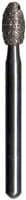 Midwest® Multi-Use Diamond FG #379/023, Coarse Grit, Esthetic Trimming Egg (Football) Shape, Friction Grip, 2.3 mm Diameter, 4.3 mm Length, 5/Pkg, 471428 - Midwest® Diamonds FG – Coarse, Esthetic Trimming Egg, 5/Pkg - # 379, 2.3 mm Diameter, 4.3 mm Length - Image 1