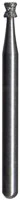 Midwest Multi-Use Diamond Bur #813-014C, Coarse Grit, Inverted Double Cone, Friction Grip, 5/Pk - Midwest Multi-Use Diamonds 813-014C FG Inv Dbl Cone 5/Pk - Image 1