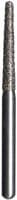 Midwest® #850/016 Medium Multi-Use Diamond Taper Round Long FG Bur, Friction Grip, 1.6 mm Diameter, 10.0 mm Length, 5/Pkg - Midwest® Diamonds FG – Medium, Taper Long Round End, 5/Pkg - # 850, 1.6 mm Diameter, 10.0 mm Length, 5/Pkg - Image 1