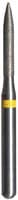 Midwest® Multi-Use Diamond Bur FG #862/021, Medium Grit, Flame Shape, 2.1 mm Diameter, 8.0 mm Length, Friction Grip, 5/Pkg - Midwest® Diamonds  FG – Medium, Flame, 5/Pkg - # 862, 2.1 mm Diameter, 8.0 mm Length, 5/Pkg - Image 1