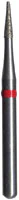 Midwest® Multi-Use Diamond Bur FG #847/018M, Medium Grit, Taper Flat End, Friction Grip, 1.8 mm Diameter, 8.0 mm Length, 5/Pkg - Midwest® Diamonds FG – Medium, Taper Flat End, 5/Pkg - # 847, 1.8 mm Diameter, 8.0 mm Length, 5/Pkg - Image 1