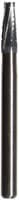 Midwest Operative Carbide Bur #703, FG, Tapered Fissure, Flat End, Crosscut, 6 Flutes, 2.1 mm Diameter, 4.6 mm Length, 10/Pkg, 389235 - Midwest Operative Carbide Burs – FG, 6 Flutes, Tapered Fissure, Flat End - Crosscut, # 703, 2.1 mm Diameter, 4.6 mm Length, 10/Pkg - Image 1