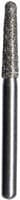 Midwest Multi-Use Diamond Burs, FG, Round End Taper, #856-012C, 1.2 mm Diameter, 8.0 mm Length, Coarse, Green Ring, 5/Pk - Midwest Multi-Use Diamond Burs, FG, Round End Taper, # 856, 1.2 mm, Coarse, Green, 5/Pk - Image 1