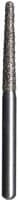 Midwest® Multi-Use Diamond Bur FG, Coarse, Taper Long Round End, #850-014C, 1.4 mm Diameter, 10.0 mm Length, 5/Pkg, 471174 - Midwest® Diamonds FG – Coarse, Taper Long Round End - # 850, 1.4 mm Diameter, 10.0 mm Length, 5/Pkg - Image 1