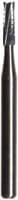 Midwest Operative Carbide Bur, FG, Straight Fissure Flat End Crosscut, #557, 1.0 mm Diameter, 3.7 mm Length, 10/Pk, 389227 - Midwest Operative Carbide Burs, FG, Straight Flat End Cross Cut, 1.0 mm, # 557, 10/Pk - Image 1