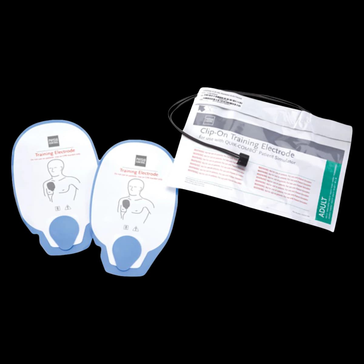 Physio Control LIFEPAK Defibrillator Training Electrodes (Each) - Training Electrodes - Image 1