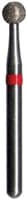 Midwest Multi-Use Diamond Bur #801-018C, FG Round, Coarse Grit, 1.8 mm Diameter, 1.8 mm Length, 5/Pk, 471022 - Midwest Multi-Use Diamonds 801-018C FG Round 5/Pk - Image 1