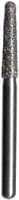 Midwest® Multi-Use Diamond Bur, FGSS, Taper Round End, Coarse, #856-012C, 1.2 mm Diameter, 8.0 mm Length, Green Ring, 5/Pkg, 471221 - Midwest® Diamond Bur – FGSS, Cone, Coarse, Green, 5/Pkg - Taper Round End, # 856, 1.2 mm Diameter, 8.0 mm Length - Image 1