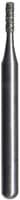Midwest Multi-Use Diamond Bur FG, Medium Grit, Flat End Cylinder, 0.9 mm Diameter, 3.0 mm Length, #556D (835M-009M), 5/Pkg - Midwest® Diamonds  FG – Medium, Cylinder Flat End, 5/Pkg - # 556D, 0.9 mm Diameter, 3.0 mm Length, 5/Pkg - Image 1