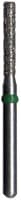 Midwest Multi-Use Diamond Bur #837KR-016C, Coarse Grit, Long Modified Flat End Cylinder, Friction Grip, 1.6 mm Diameter, 8.0 mm Length, 5/Pk - Midwest Multi-Use Diamonds 837KR-016C FG Cyl Flat Mod LG 5/Pk - Image 1