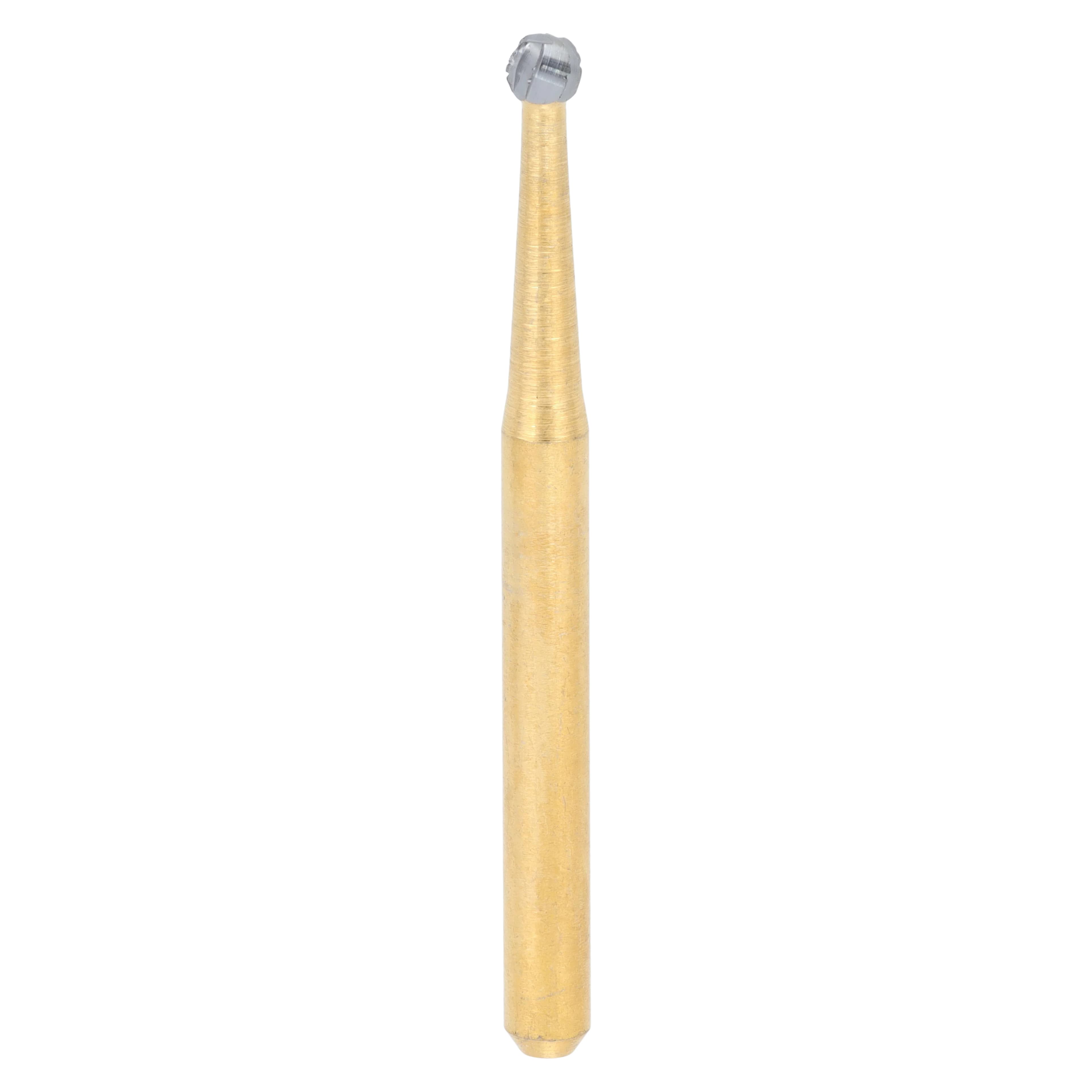 Midwest Multi-Prep Carbide Bur, Round FG #4, 1.4 mm Diameter, 10/Pack, 399205 - Midwest&reg; Multi-Prep&trade; Carbide Burs - #4 - Image 1