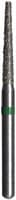 Midwest® Multi-Use Diamond Bur #848, Fine Grit, Taper Long Flat End, Friction Grip, 1.8 mm Diameter, 10.0 mm Length, 5/Pkg - Midwest® Diamonds FG – Fine, Taper Long Flat End, 5/Pkg - # 848, 1.8 mm Diameter, 10.0 mm Length, 5/Pkg - Image 1