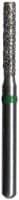 Midwest FG Diamond Bur #837-014C, Coarse Grit, Long Flat End Cylinder, Friction Grip, 1.4 mm Diameter, 8.0 mm Length, 5/Pk - Diamond Bur FG 837-014C 5/Pk - Image 1