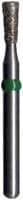 Midwest Multi-Use Diamond Bur #807/012M, Medium Grit, Long Inverted Cone, Friction Grip, 1.2mm Diameter, 3.5mm Length, 5/Pk - Midwest Multi-Use Diamonds 807-012M FG Inv Cone 5/Pk - Image 1