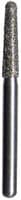 Midwest® #856/016 Super Coarse Multi-Use Diamond Bur, Taper Round End, Friction Grip Short Shank, 1.6 mm Diameter, 8.0 mm Length, 5/Pkg - Midwest® Diamond Bur – FGSS, Cone, Super Coarse, Black, 5/Pkg - Taper Round End, # 856, 1.6 mm Diameter, 8.0 mm Length - Image 1