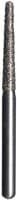Midwest® Multi-Use Diamond Bur, FGSS, Taper Long Round End, Coarse, #850-014C, 1.4 mm Diameter, 10.0 mm Length, Green Ring, 5/Pkg - Midwest® Diamond Bur – FGSS, Cone, Coarse, Green, 5/Pkg - Taper Long Round End, # 850, 1.4 mm Diameter, 10.0 mm Length - Image 1