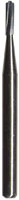 Midwest Operative Carbide Bur #257, FG, All Purpose, Straight Fissure, Bevel End, 1.0 mm Diameter, 3.7 mm Length, 100/Bag, 386288 - Midwest Operative Carbide Burs – FG, 6 Flutes, All Purpose, Straight Fissure, Bevel End, 100/Pkg - # 257, 1.0 mm Diameter, 3.7 mm Length - Image 1