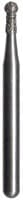 Midwest® Multi-Use Diamond Bur FG #802/023, Medium Grit, Round Extended End, 2.3 mm Diameter, 2.9 mm Length, Friction Grip, 5/Pkg - Midwest® Diamonds FG – Medium, Round Extended End, 5/Pkg - # 802, 2.3 mm Diameter, 2.9 mm Length, 5/Pkg - Image 1