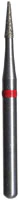 Midwest® Multi-Use Diamond Bur, Fine Grit, Taper Flat End, Friction Grip, #847/012, 1.2 mm Diameter, 8.0 mm Length, 5/Pkg - Midwest® Diamonds FG – Fine, Taper Flat End, 5/Pkg - # 847, 1.2 mm Diameter, 8.0 mm Length, 5/Pkg - Image 1