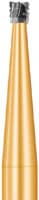 Midwest MultiPrep Carbide Bur, #35 Inverted Cone, Friction Grip, 1.0 mm Diameter, 3.7 mm Length, 10/Pack, 399211 - 35 FG Multiprep Carbide Bur (10) - Image 1